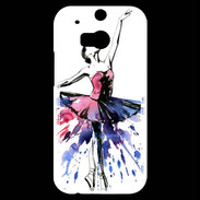 Coque HTC One M8s Danse classique en illustration