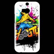 Coque HTC One M8s Dancing Graffiti