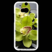 Coque HTC One M8s Orchidée jaune