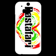 Coque HTC One M8s Rastafari love