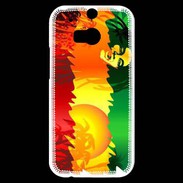 Coque HTC One M8s Chanteur de reggae