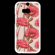 Coque HTC One M8s Fleurs vintage 2