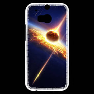Coque HTC One M8s Explosion d'une météorite