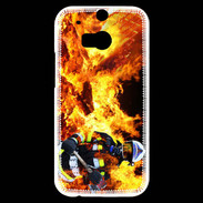 Coque HTC One M8s Pompier soldat du feu