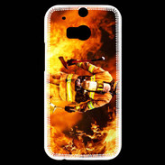 Coque HTC One M8s Pompiers Soldat du feu 2