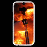 Coque HTC One M8s Pompier soldat du feu 4