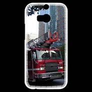 Coque HTC One M8s Camion de pompier Américain
