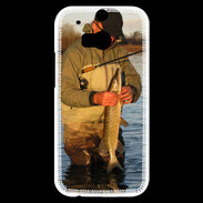 Coque HTC One M8s Pêche au brochet 10