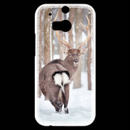 Coque HTC One M8s Cerf vu de dos