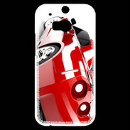Coque HTC One M8s Voiture de sport rouge
