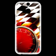 Coque HTC One M8s Drapeau à damier de course