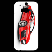 Coque HTC One M8s Voiture de sport rouge 2