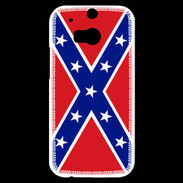 Coque HTC One M8s Drapeau sudiste USA