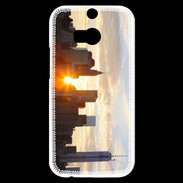 Coque HTC One M8s Couché de soleil sur Manhattan