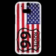 Coque HTC One M8s Route 66 USA