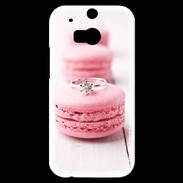 Coque HTC One M8s Amour de macaron