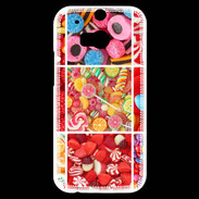 Coque HTC One M8s Bonbon fantaisie