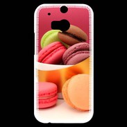 Coque HTC One M8s Jolis macarons 