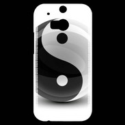 Coque HTC One M8s Yin et Yang