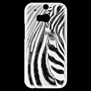 Coque HTC One M8s Vie en zèbre