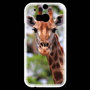Coque HTC One M8s Portrait d'une Giraffe