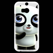 Coque HTC One M8s Humour de Panda