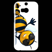 Coque HTC One M8s Abeille cool