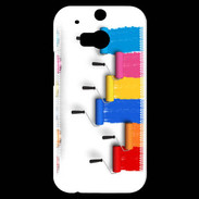 Coque HTC One M8s Pot de peinture