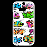 Coque HTC One M8s Urban Graffiti 