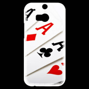 Coque HTC One M8s Poker 4 as