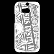 Coque HTC One M8s Festival Biker