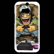 Coque HTC One M8s hardcore Gamer
