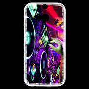 Coque HTC One M8s DJ Platine