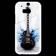 Coque HTC One M8s Illustration de guitare électrique
