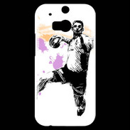 Coque HTC One M8s Joueur de handball