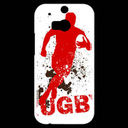 Coque HTC One M8s Passion rugby