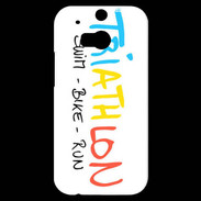 Coque HTC One M8s Triathlon passion