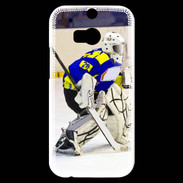 Coque HTC One M8s Gardien de Hockey sur glace