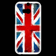Coque HTC One M8s Tag Drapeau Anglais