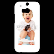 Coque HTC One M8s Bébé accro au mobile