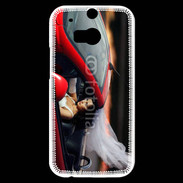 Coque HTC One M8s Mariée dans roadster