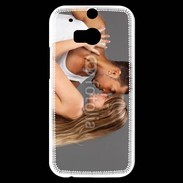 Coque HTC One M8s Couple métisse 1
