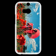 Coque HTC One M8s femme asie glamour 3