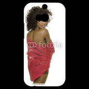 Coque HTC One M8s Femme africaine glamour et sexy