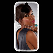 Coque HTC One M8s Femme africaine glamour et sexy 2