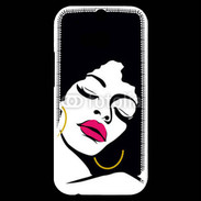 Coque HTC One M8s Femme Afrique 3