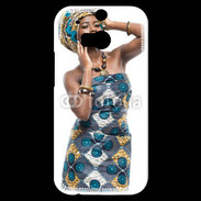 Coque HTC One M8s Femme Afrique 4