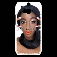 Coque HTC One M8s Femme africaine glamour et sexy 3