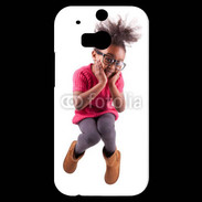 Coque HTC One M8s Fillette africaine glamour