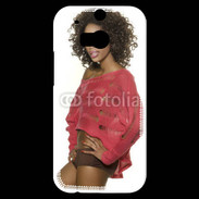 Coque HTC One M8s Femme africaine glamour et sexy 5